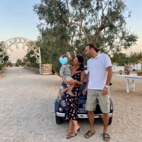 Martina, Famiglia a Pescara