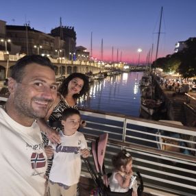 Valeria, Famiglia a Gabicce Mare