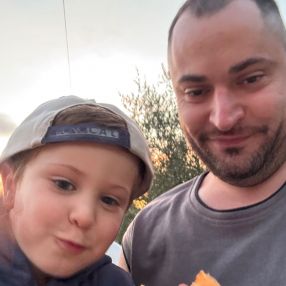 Cristian, Family in Calderara di Reno