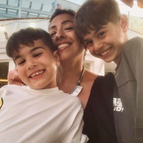 Virna, Family in Rosate