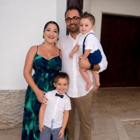 Romina, Famiglia a Lazio