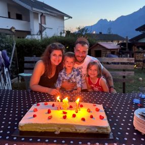 Nathalie, Famiglia a Sedico