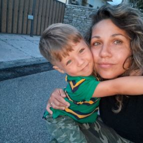 Gloria, Famiglia a Bassano del Grappa