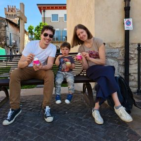Alberto, Famiglia a Codroipo