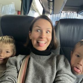 Mária, Family in Torino
