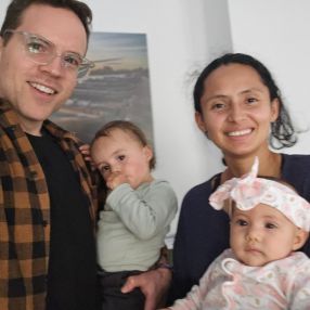 Wendy Lissette, Famiglia a Lecce