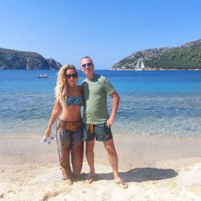 Martina, Famiglia a Lago Patria