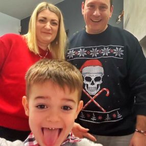 Federica, Famiglia a Carvico