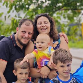 Chiara, Famiglia a Padova