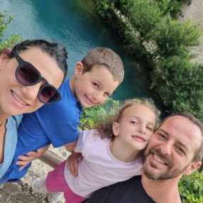 Morgana, Family in Salerno