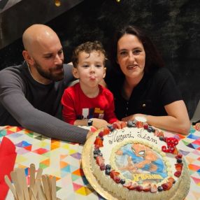 Luca, Family in Gravellona Toce