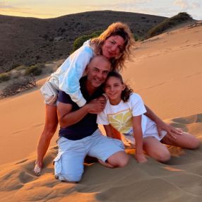 Daniela, Famiglia a Monza