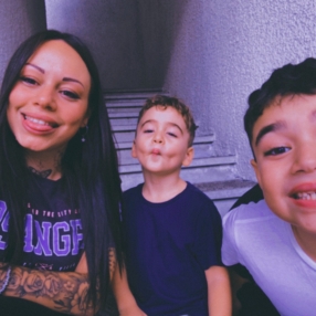 Francesca, Famiglia a Como