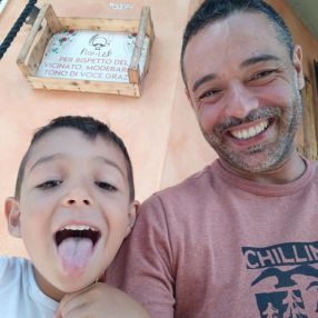 Gianluca, Famiglia a Cerveteri