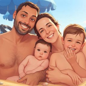 Andrea, Famiglia a L'Aquila