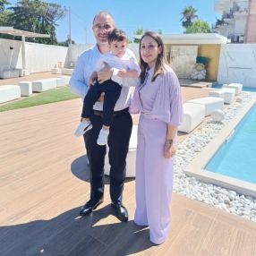 ELISA FLORA, Famiglia a Provincia di Caserta
