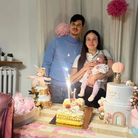 Valeria, Famiglia a Frosinone