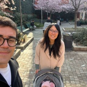 Leone, Famiglia a Milano
