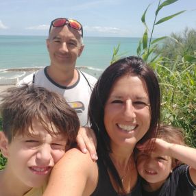 Stefania, Family in Anzio