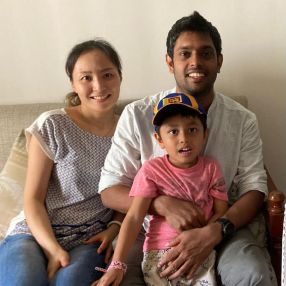 Kanishka, Famiglia a Padova