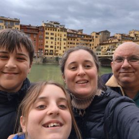 Olga, Family in Aviano