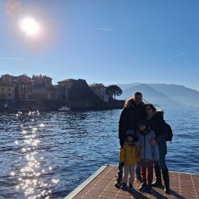 Silvia, Famiglia a Pregnana milanese