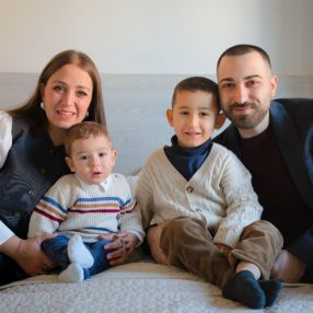 Giorgia, Family in Guastalla