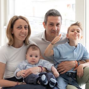 Laura, Famiglia a Rivolta D'adda