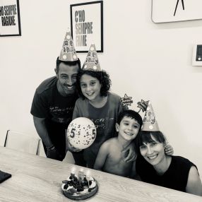 Anna, Family in Novara