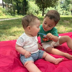 Martina, Famiglia a Roma