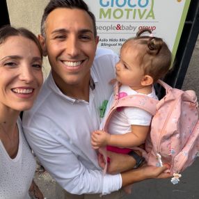 Silvia, Family in Milano