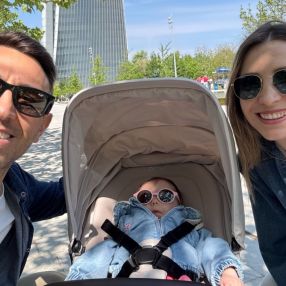 Silvia, Famiglia a Milano