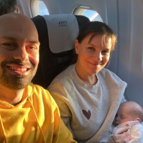 Maria Elena, Famiglia a Roma