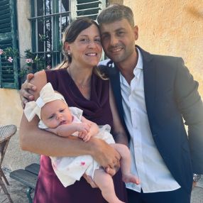 Giada, Famiglia a Candelo