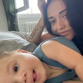 Martina angiulli, Famiglia a Ornavasso