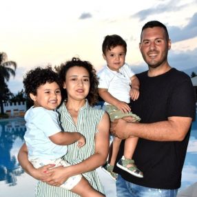 Rosa, Family in Lauro