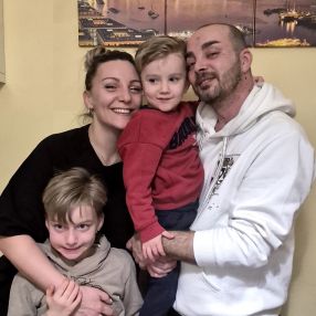 Elisabetta, Family in Cuneo