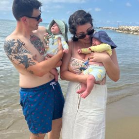 Marina Elaine, Famiglia a Lariano