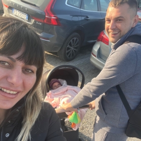 Cristina, Famiglia a Cislago