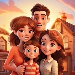 E, Famiglia a Roma