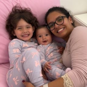 Dienifer caroline, Famiglia a Genzano di Roma