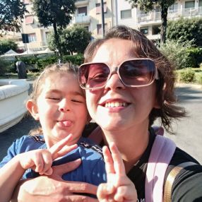Iryna, Babysitter a Cecina