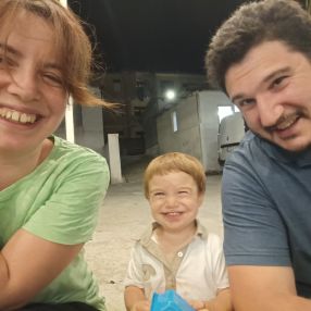 Barbara, Family in Bareggio
