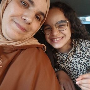Merieme, Famiglia a Pizzighettone