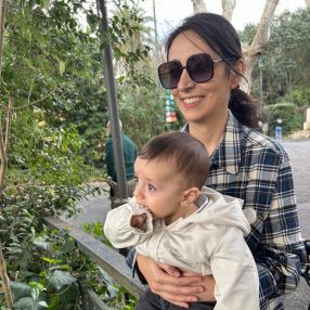 Gabriella, Family in Spoleto