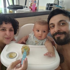 Elisa, Famiglia a Lungavilla