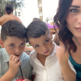 Simona, Family in Battipaglia