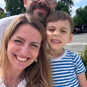Francesca, Famiglia a Piacenza