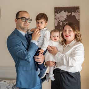 Francesca, Family in Formia
