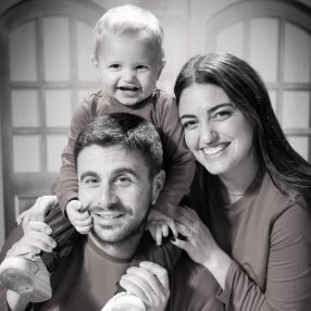 Clotilde Luna, Family in Massa